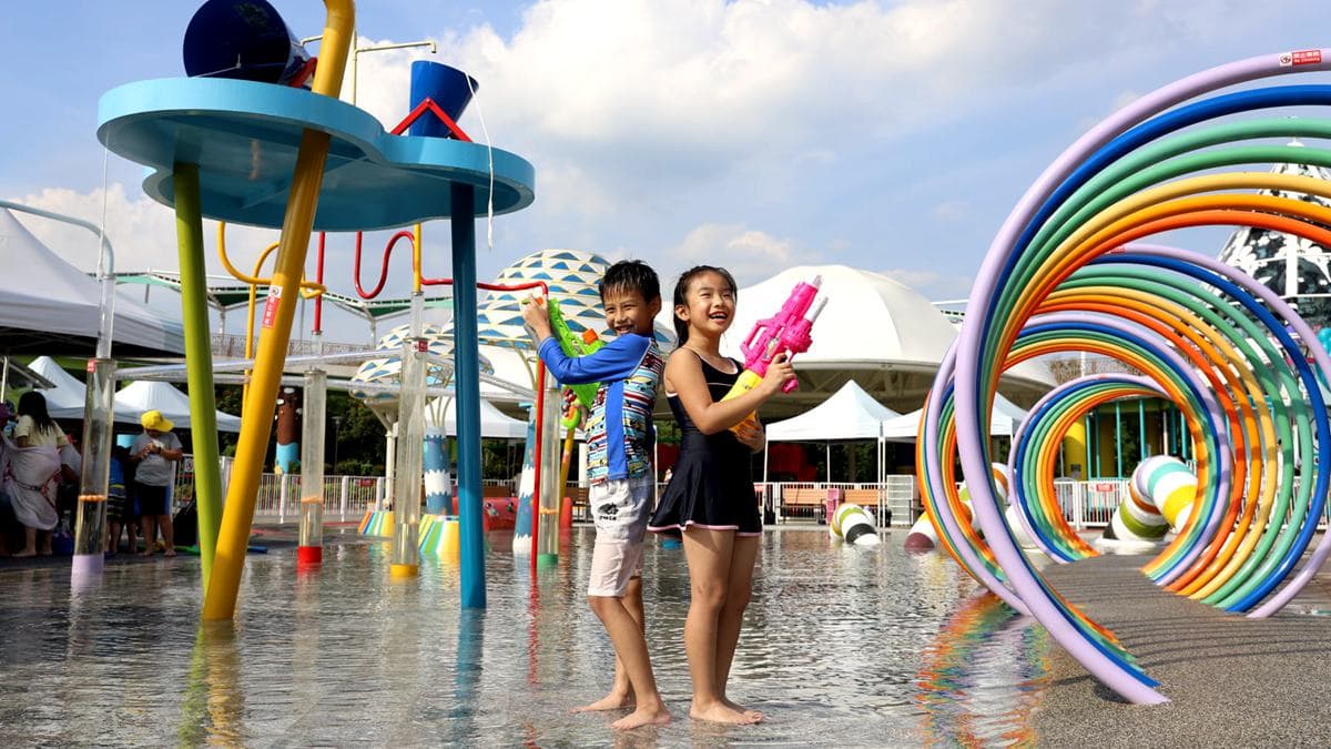 玩水新點衝「水隧道」!兒童新樂園「小小水樂園」開幕,每週有一天台北小孩免費玩