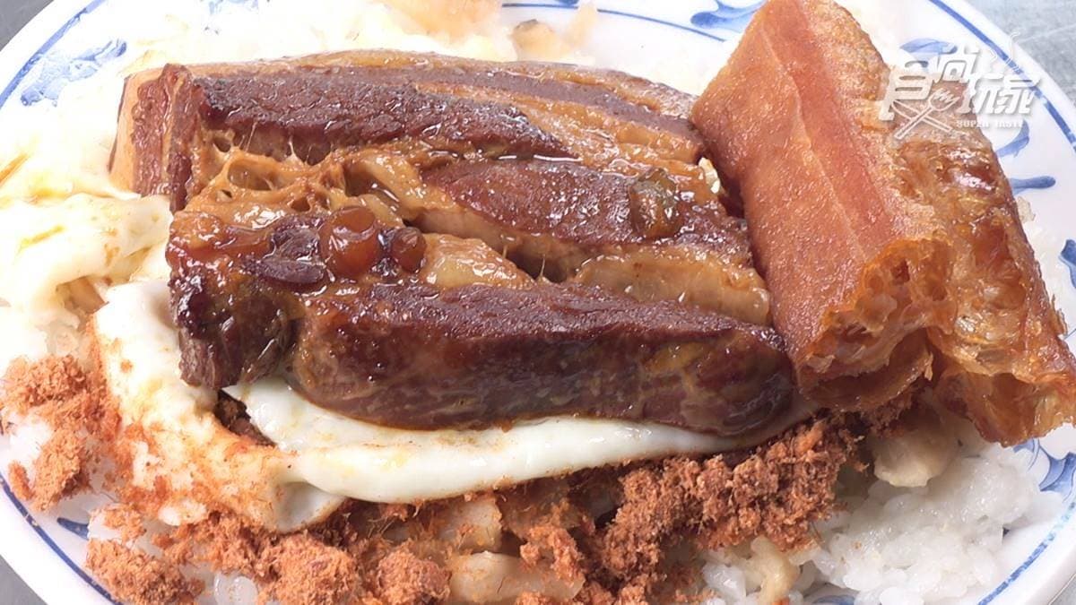 在地人才知!宜蘭超霸氣早餐飄香70年,大塊焢肉不油不膩做成飯糰也好吃