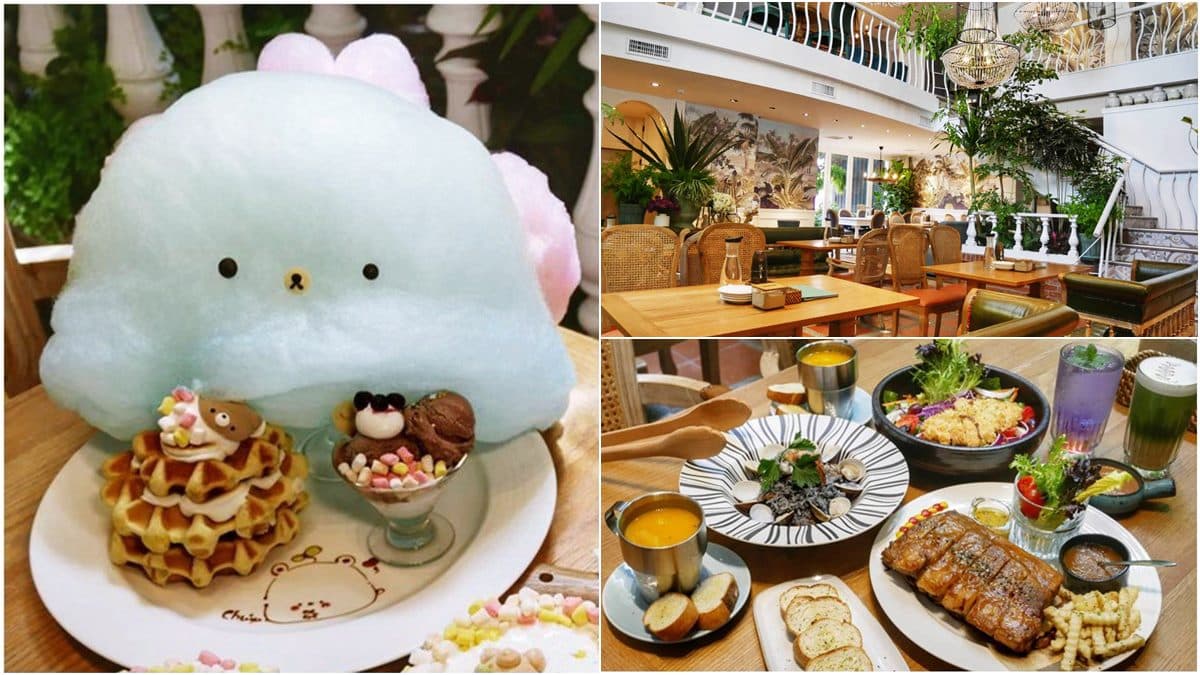 【新開店】IG暴紅!台南森林系餐廳白牆綠植超好拍,必點浮誇熊熊棉花糖