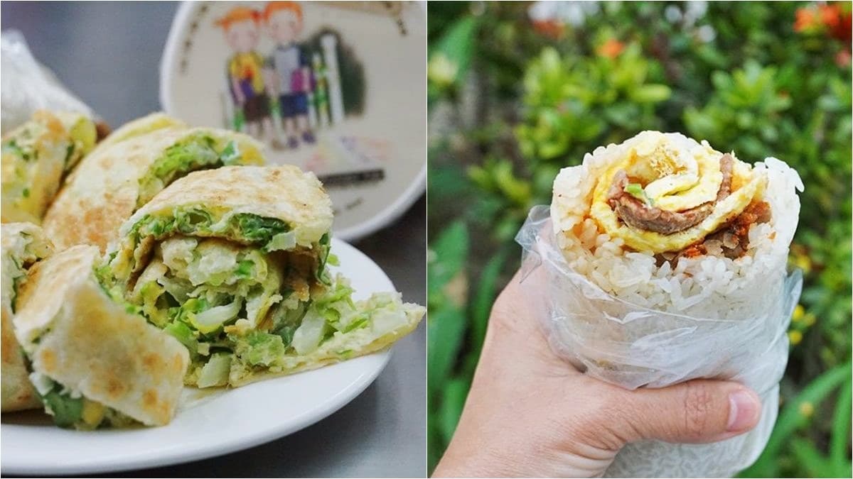 吃完飽到中午!新莊「爆棚系」蛋餅有滿滿蔬菜餡,巨無霸豬排飯糰也必點