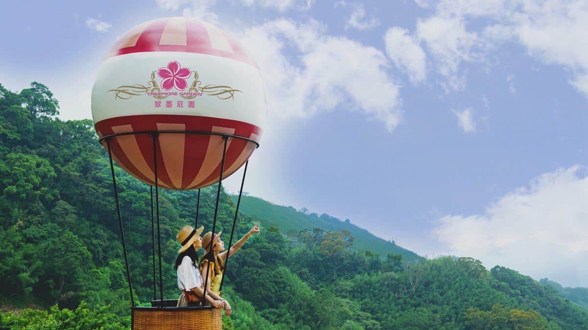 不必衝台東也能拍熱氣球!8月底前免費入園,租日式浴衣當網美囉