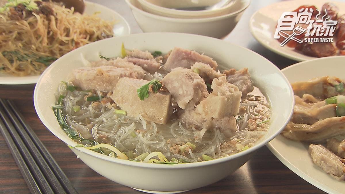 埔里必吃60年古早味!「芋頭米粉湯」米粉Q彈、芋頭鬆軟,一碗只賣55元