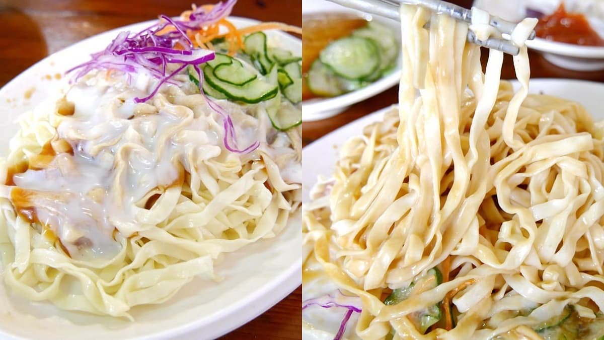 超狂「美乃滋涼麵」全台只能這裡吃!50年老店「台灣白醬」還能沾肉圓