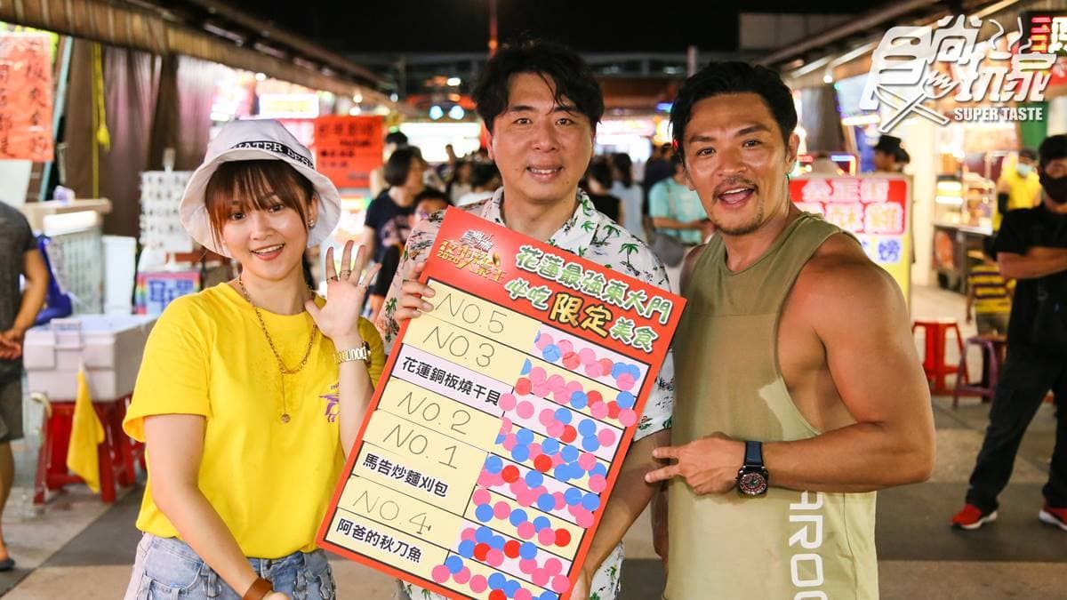 《食尚》主持為衝夜市人氣各出奇招,夢多脫衣秀六塊肌、威廉拉媽媽來拚收視