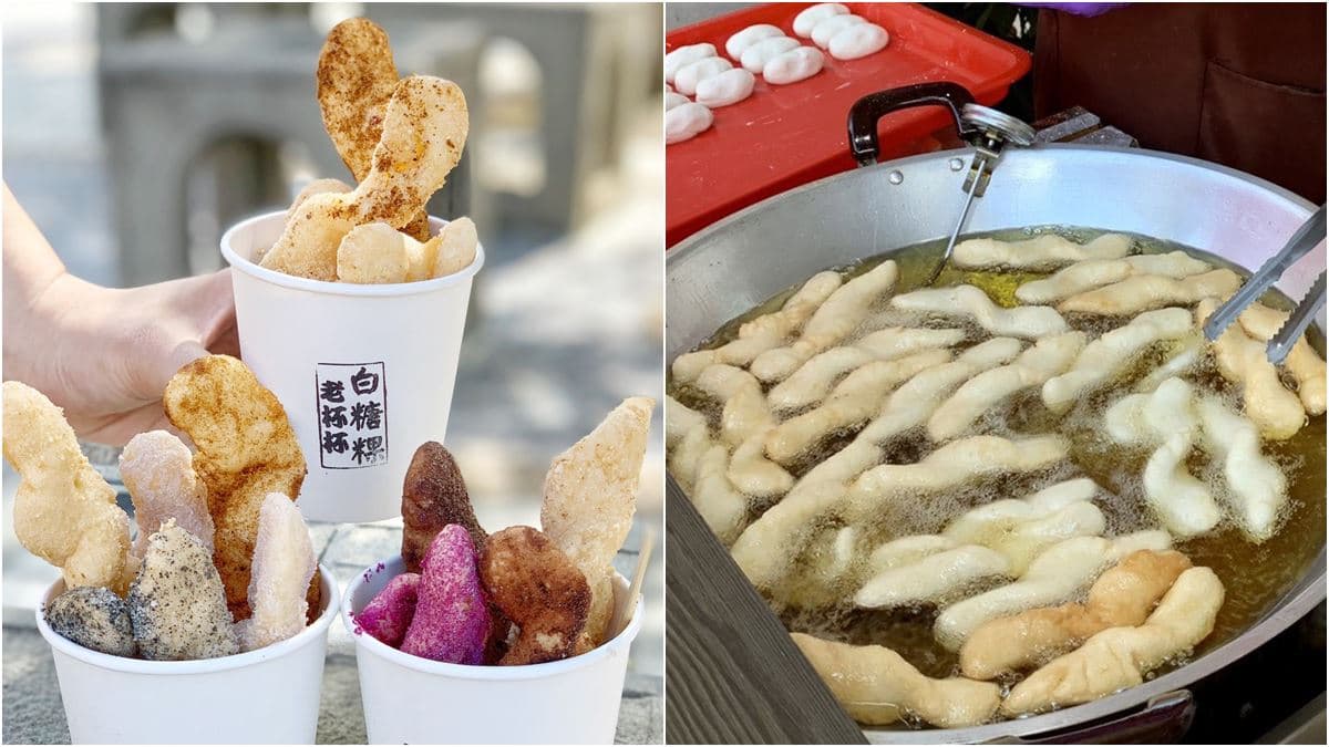 彩色「白糖粿」有13口味!快閃攤車神出鬼沒,必吃抹茶、OREO、芋頭
