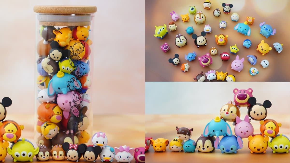 萌萌「迪士尼TSUM TSUM裝可愛」快閃台北、高雄,搶迷你公仔玻璃瓶