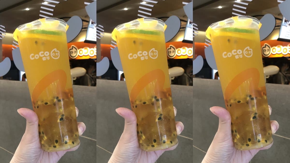 coco都可新飲品!經典「百香雙響炮」變飽食系「百香檸檬搖搖凍」