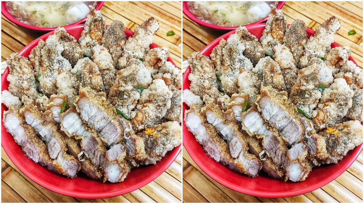 隱藏版好料!青埔「海陸雙飽飯」只要150元,有滿滿燒肉、蚵仔酥