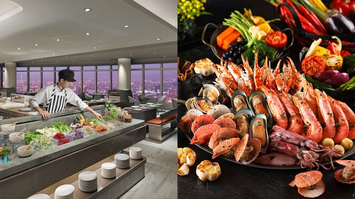 全台最高Buffet「手抓海鮮」吃到飽!天使紅蝦、蟹腳直接嗑
