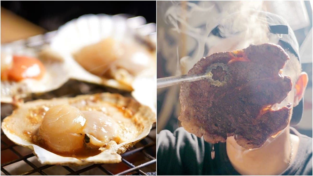 最狂牛排比臉大!中秋烤肉超高CP值4組合,扇貝、鮪魚腹都能烤