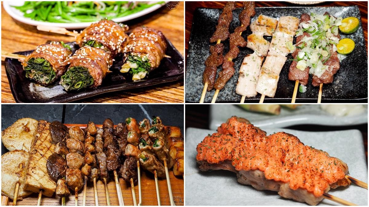 多點幾支也不怕!北、東部12家高CP值串燒,必吃豬肉捲蜜棗、爆蔥肉串