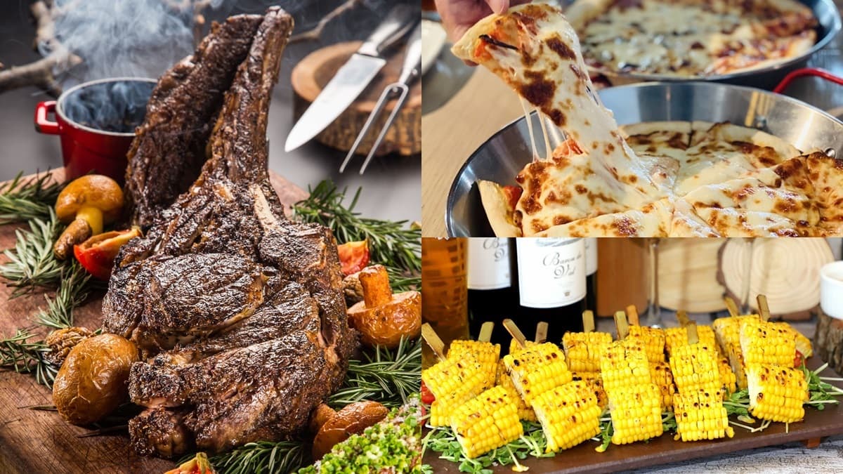 3大飯店「烤肉吃到飽」!巨型花枝、戰斧牛可吃,每人499元起就能爽嗑