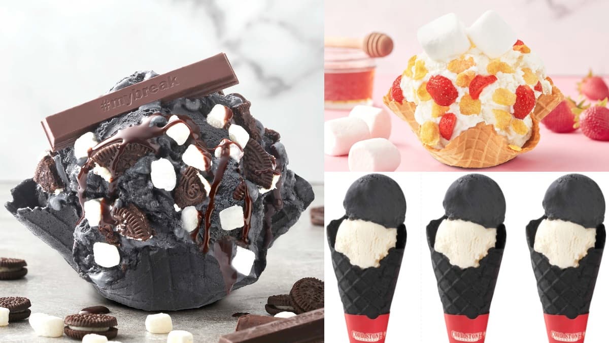 第二杯50元!COLD STONE高顏值「蜂蜜、KitKat冰淇淋」登場,還有限量「黑甜筒冰」