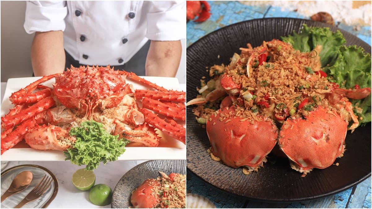 黃金蟹、旭蟹、三點蟹我都要!超過20種螃蟹料理吃到飽,整隻帝王蟹加價購慶生好威