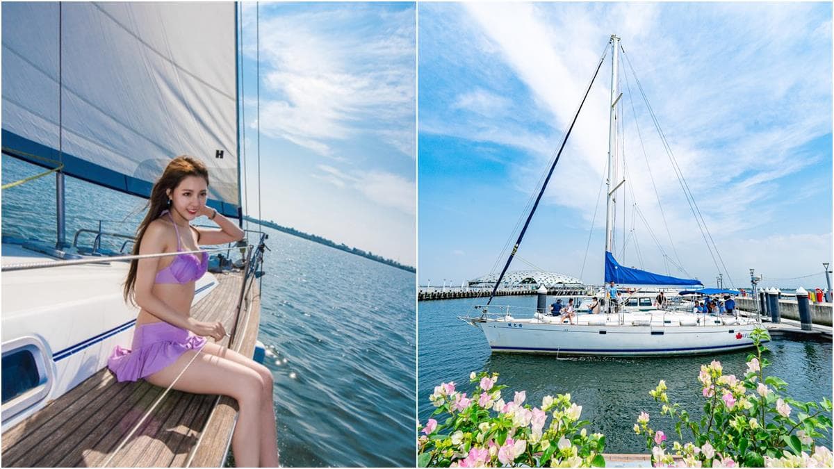 帥氣帆船載你出航!大鵬灣帆船生活節,「濱灣之心」拍美照、海上小旅行當一日船長