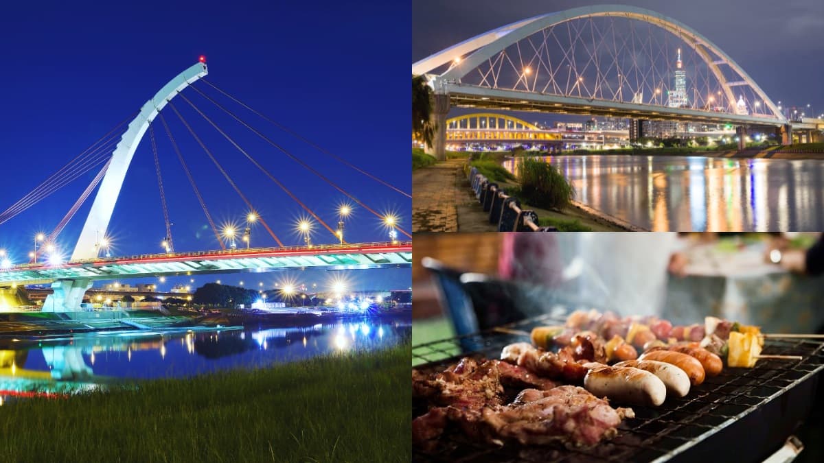 中秋瘋烤肉!「雙北19個開放河濱公園」一次看,加碼北市9大賞月點推薦