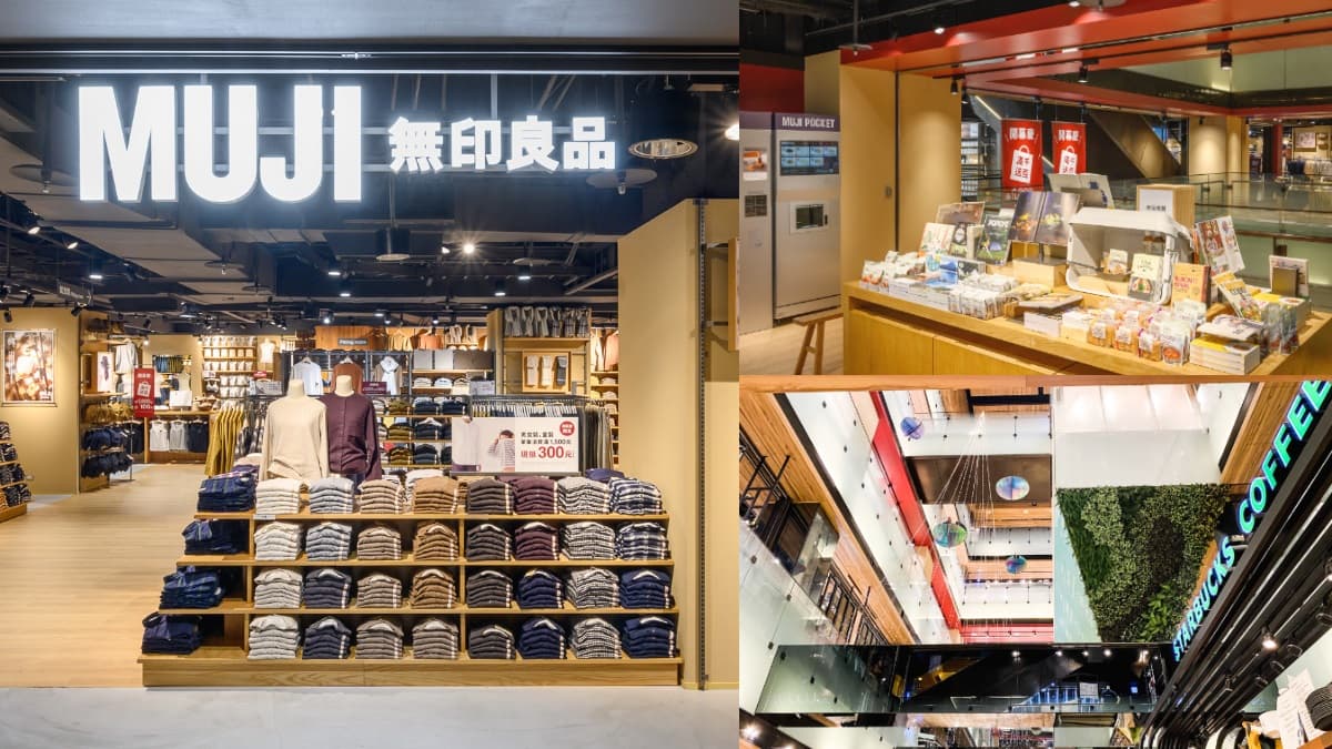 【新開店】全台最大「無印良品」來了!486坪MUJI買千送百,綠園道購物節再加碼抽海景房