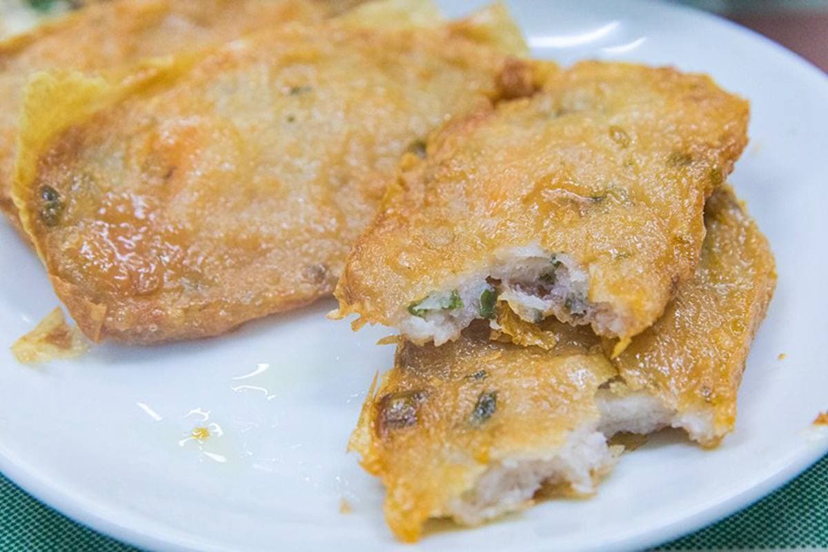 飄香60年!新莊老街古早味鹹圓仔皮Q唰嘴,方形「虎皮蝦捲」別處吃不到 飄香60年!新莊老街古早味鹹圓仔皮Q唰嘴,方形「虎皮蝦捲」別處吃不到