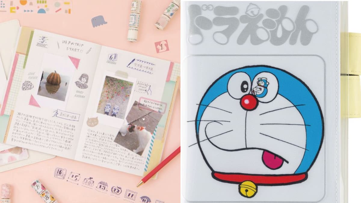 2500款手帳慢慢挑!誠品「手帳桌掛曆展」:哆啦A夢50週年款、日本文具大賞小貼曆