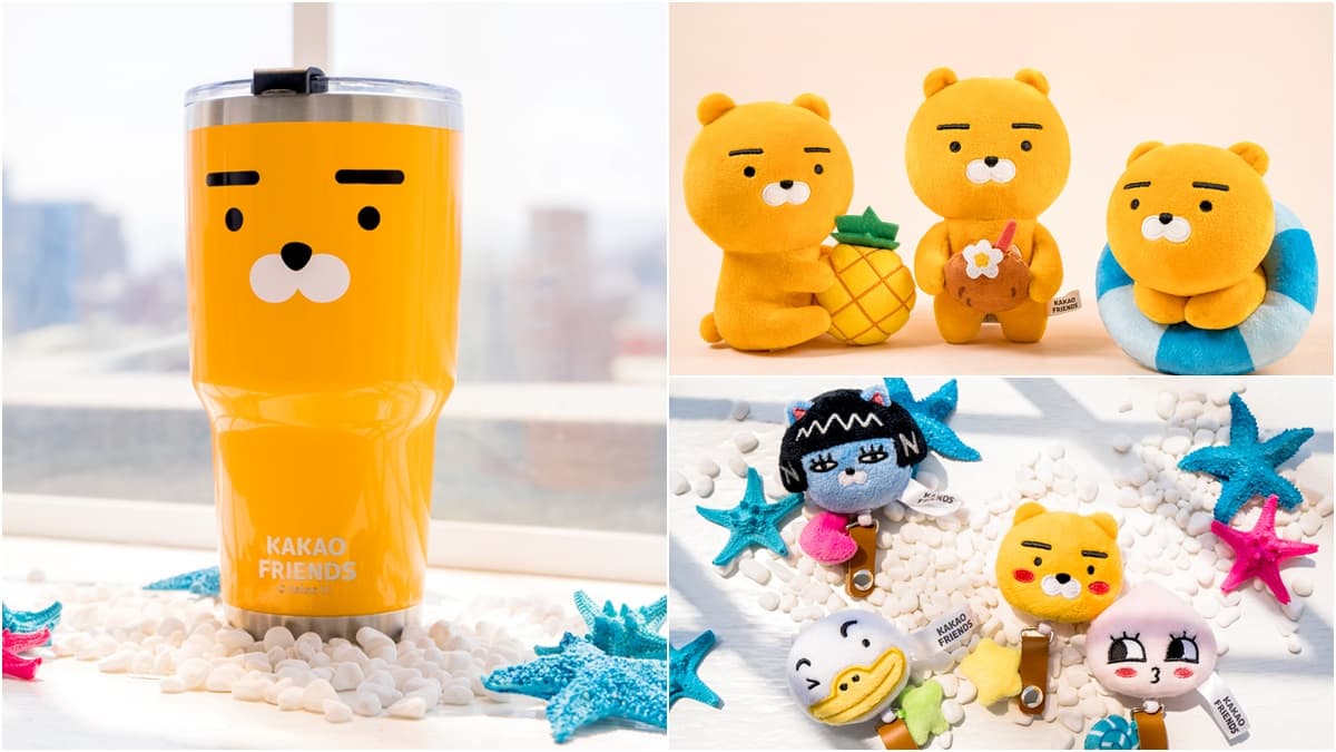 放火專業戶來了!KAKAO FRIENDS推出「萊恩冰霸杯」,加碼4款證件夾、玩偶