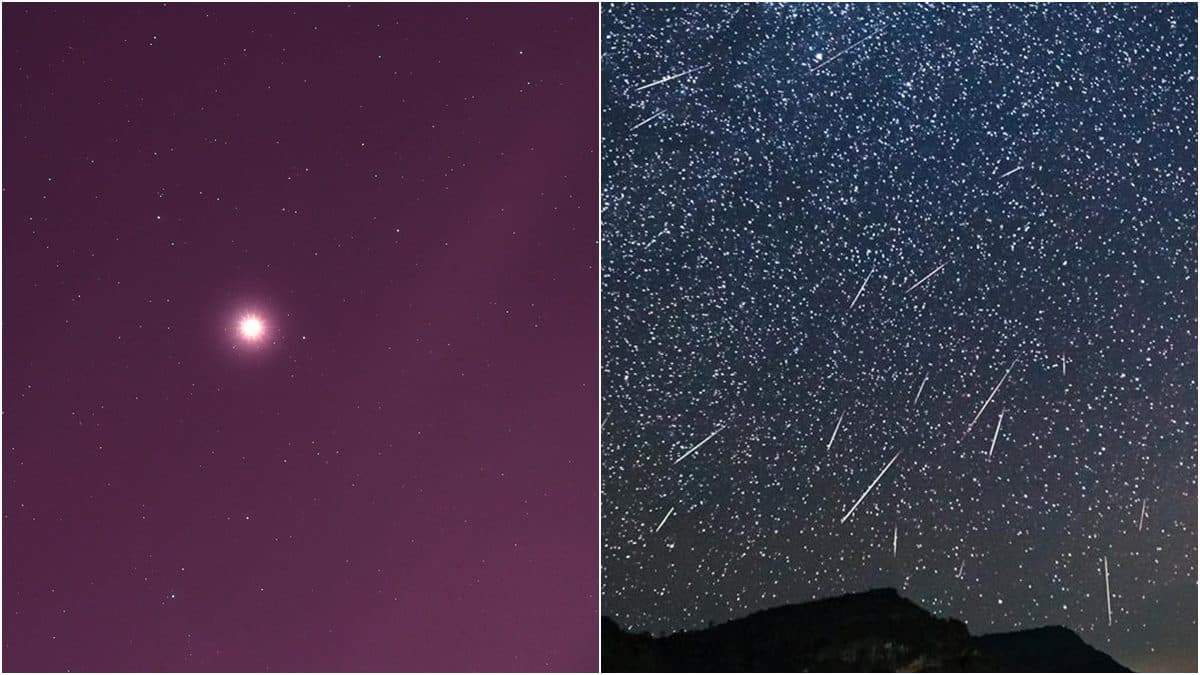 10/14晚上看「火星衝」,10/20賞獵戶座流星雨平均3分鐘1顆,還能找「火流星」