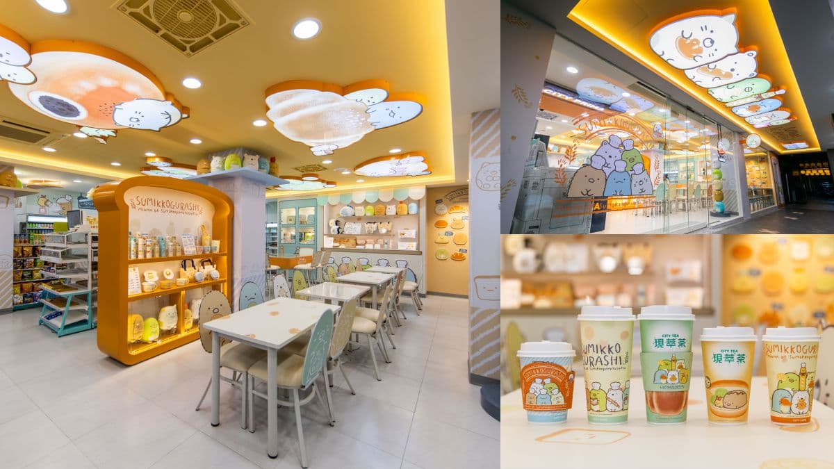 小七再推肖像聯名店!軟萌「角落小夥伴超商」在這,46款周邊、角色咖啡杯一次收