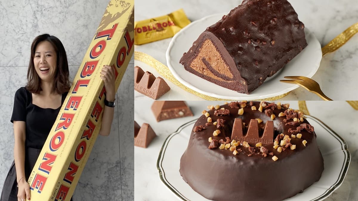 超狂125公分「巨型巧克力」抱回家!全台獨家TOBLERONE甜點,全聯這天開賣