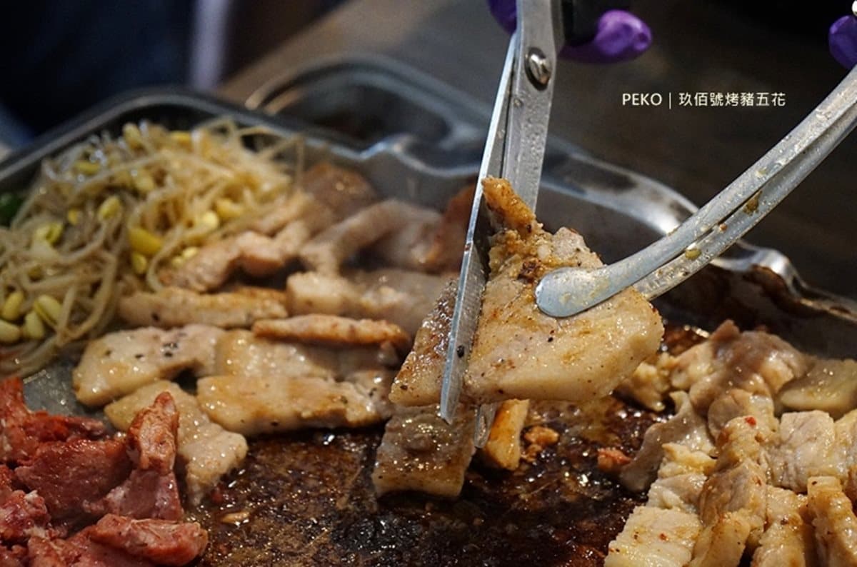 肉控要多點幾份!台北高CP值韓式烤肉必吃招牌豬五花,任選4口味只要220元 肉控要多點幾份!台北高CP值韓式烤肉必吃招牌豬五花,任選4口味只要220元