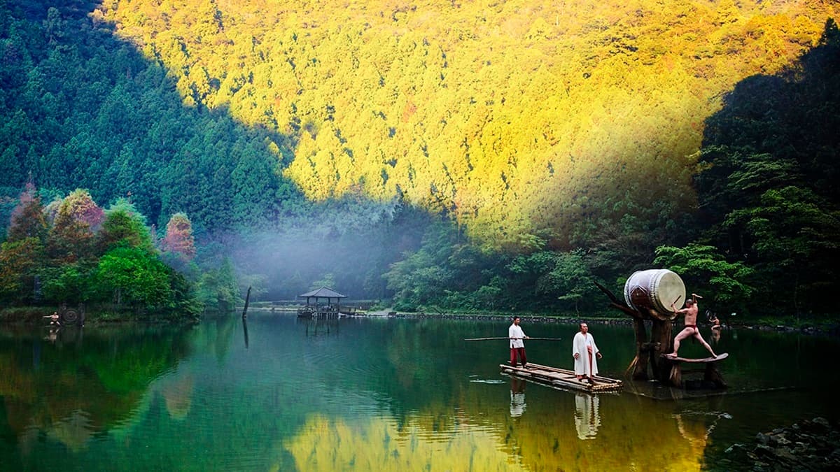 全台最美「落羽松森林」這裡拍!台版阿爾卑斯山11月轉紅,這4天還有優人神鼓可看