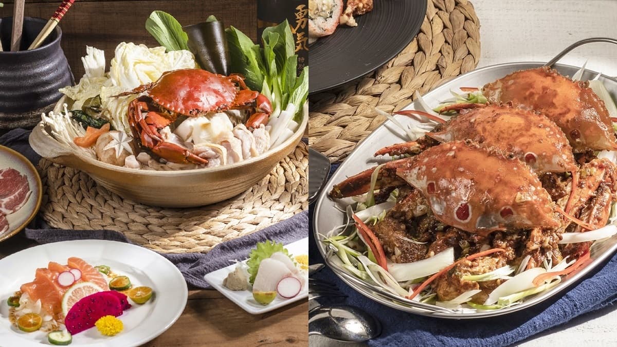全台飯店最便宜399元吃到飽!超狂螃蟹季還有免剝殼料理、熱呼呼火鍋