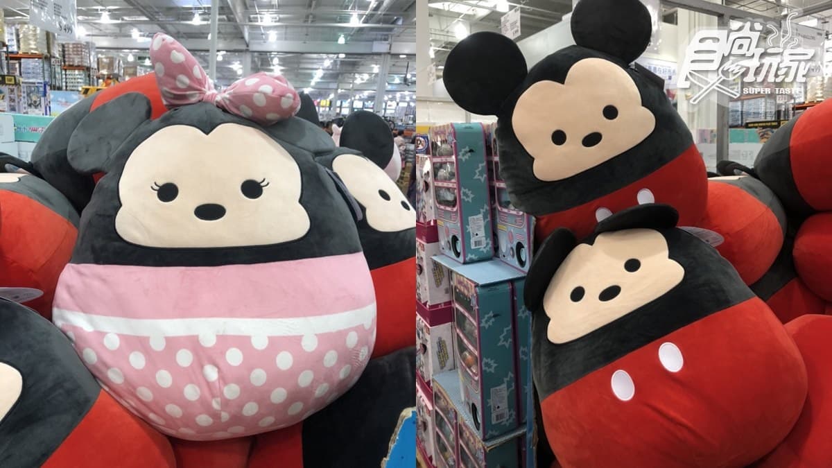 快衝好市多!超萌20吋「TSUM TSUM米奇米妮」650元有找,迪士尼粉快去扛