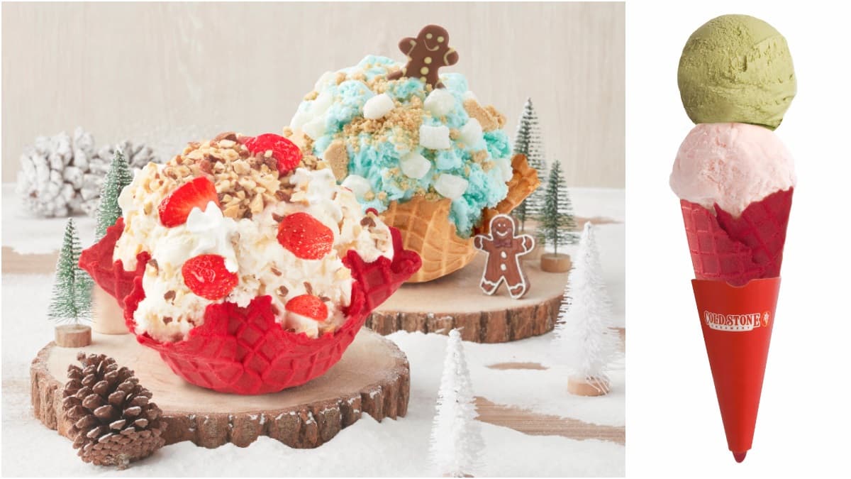 這3天「買一送一」!COLD STONE「榛果冰淇淋」金莎口感必try,還有耶誕紅甜筒快打卡