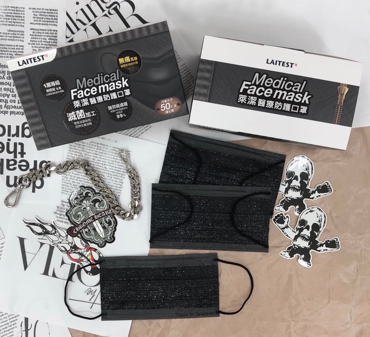 口罩2大通路開賣!帥氣「牛仔隕石黑」萊爾富這天預購,OKmart也推2款口罩抗疫 口罩2大通路開賣!帥氣「牛仔隕石黑」萊爾富這天預購,OKmart也推2款口罩抗疫