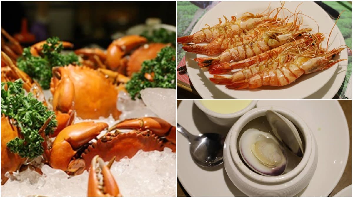 痛風也要嗑!宜蘭吃到飽「海鮮餐廳」菜色超澎派,必點清蒸處女蟳、鹽烤蝦