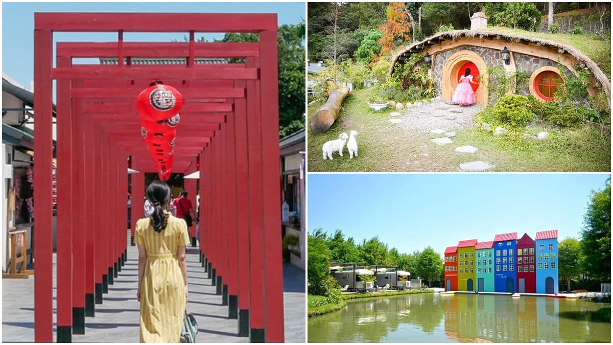 網美打卡必拍!北部12處偽出國景點:日本鳥居長廊、紐西蘭哈比村、丹麥新港彩色屋