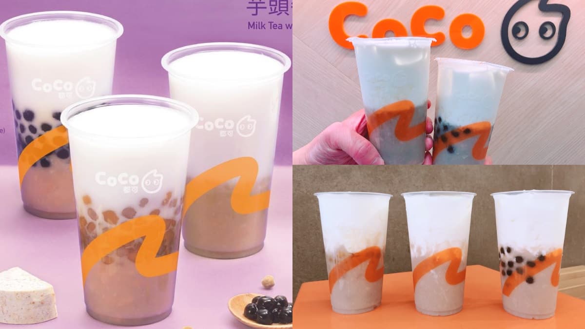芋頭控再一波!CoCo超人氣「芋頭QQ牛奶」「芋頭珍奶」回歸,還有限定飲品現折10元