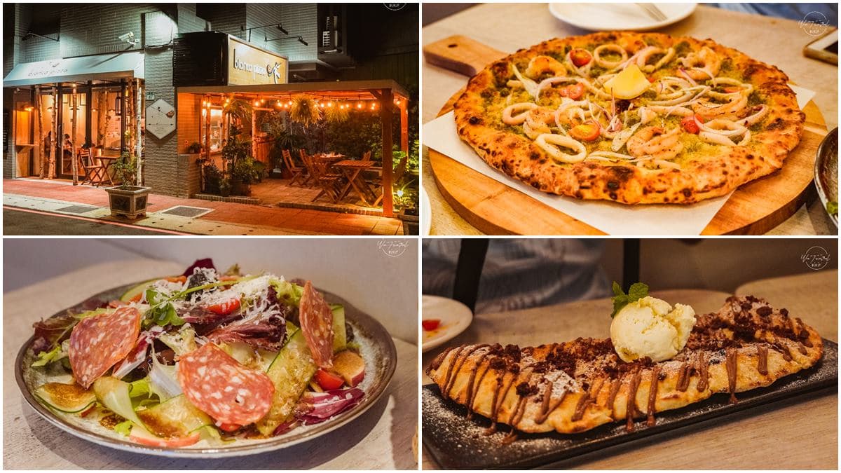 衝新北耶誕順路吃得獎Pizza!必點限量「海港」搭自製青醬,巧克力披薩會牽絲