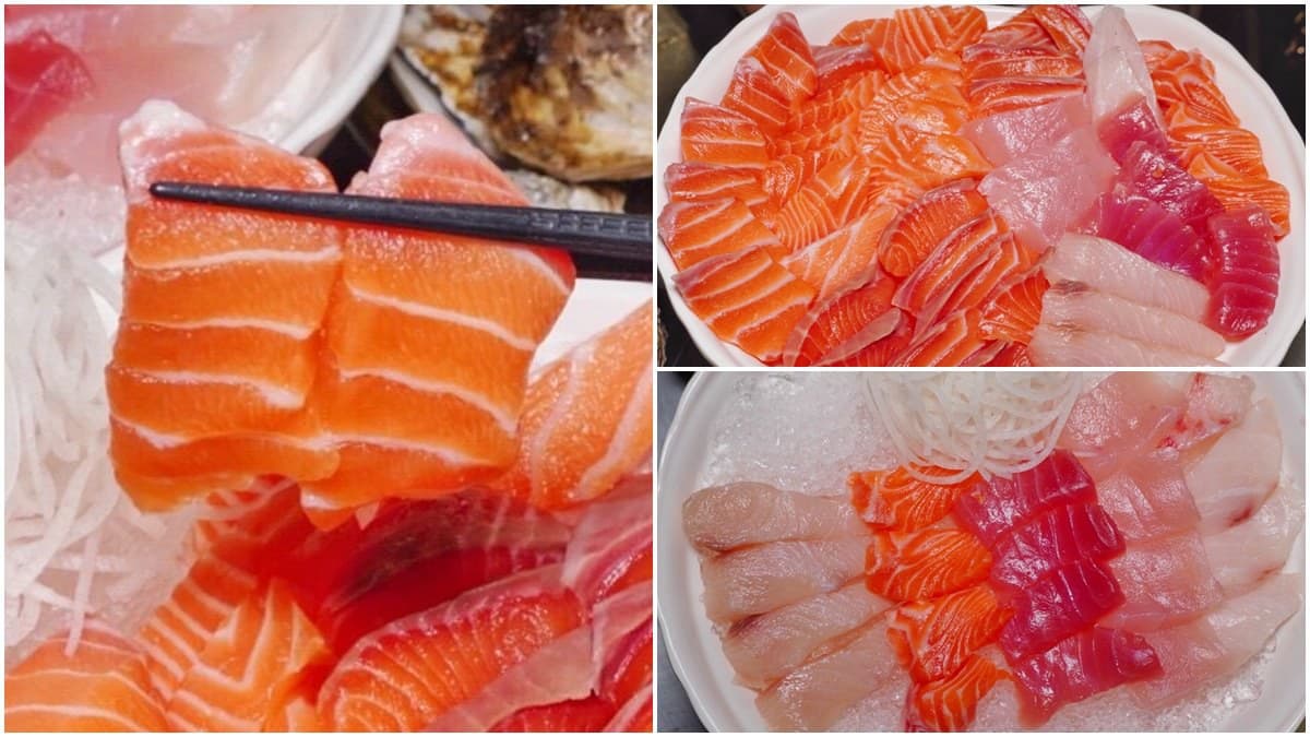 台南也有5元生魚片!20片100元還不快吃爆,加碼厚切鮭魚30片只要250元