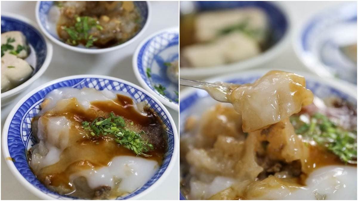 在地人從小吃到大!員林隱藏版肉圓外皮彈滑肉餡扎實超唰嘴,再配清爽豆腐湯更對味
