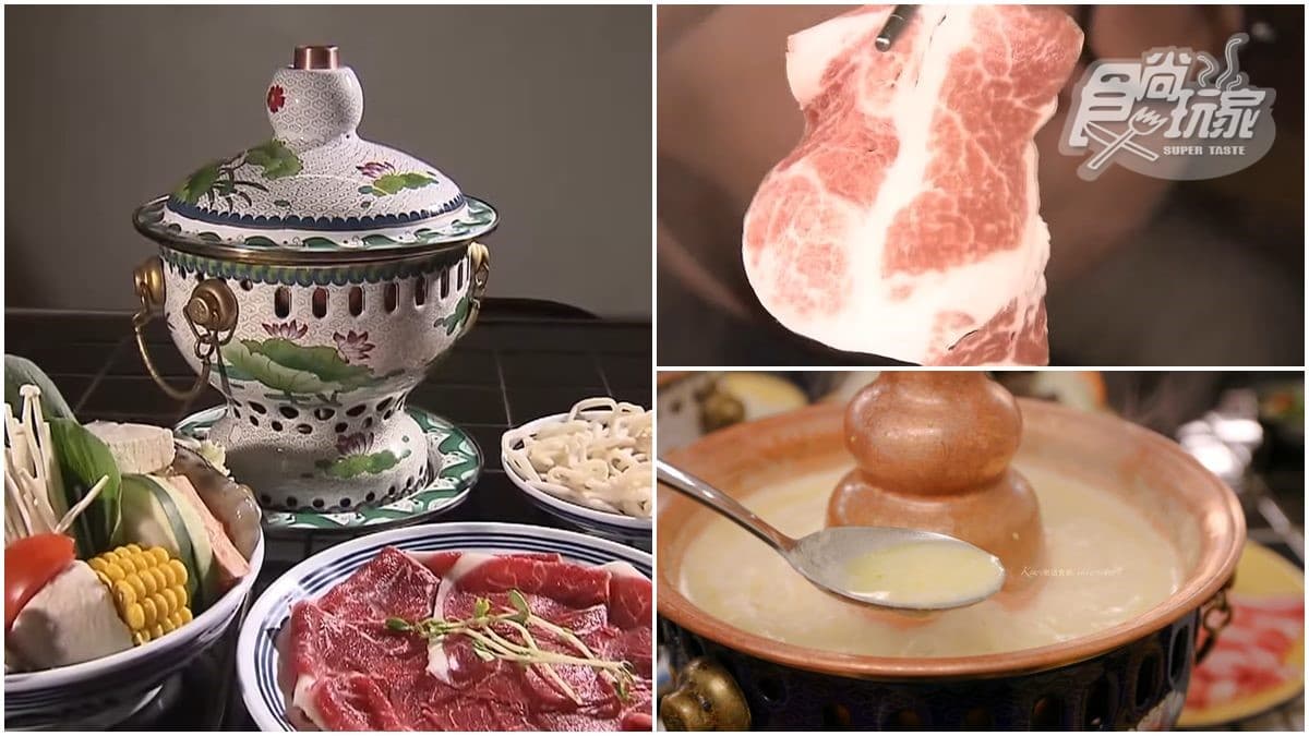 連鍋具都好拍!台中人氣網美火鍋店必點鹹蛋牛奶湯底,「透光」伊比利豬比牛肉還嫩
