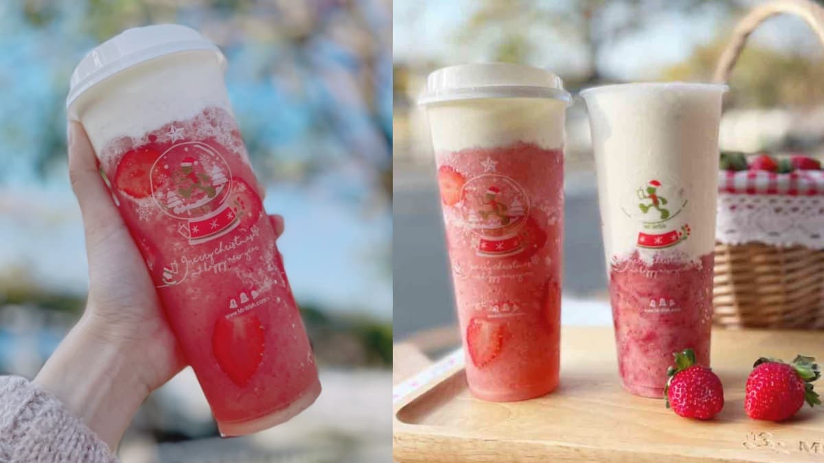 草莓人再一波!Mr.Wish新推絕美「草莓芝芝+草莓厚奶」,加碼這3天巧克力飲第2杯半價