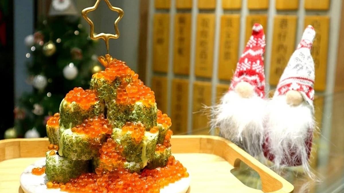 【新開店】北海道「山崩鮭魚卵」這裡吃!厚版花壽司「超狂耶誕樹」現省140元爽嗑
