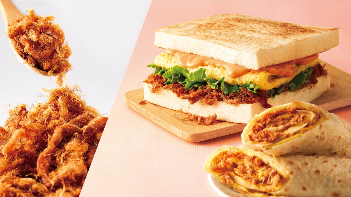 Q Burger『純真肉鬆』系列 壓軸登場! 懷念的古早味,讓滿滿的肉鬆攻占您的早晨!