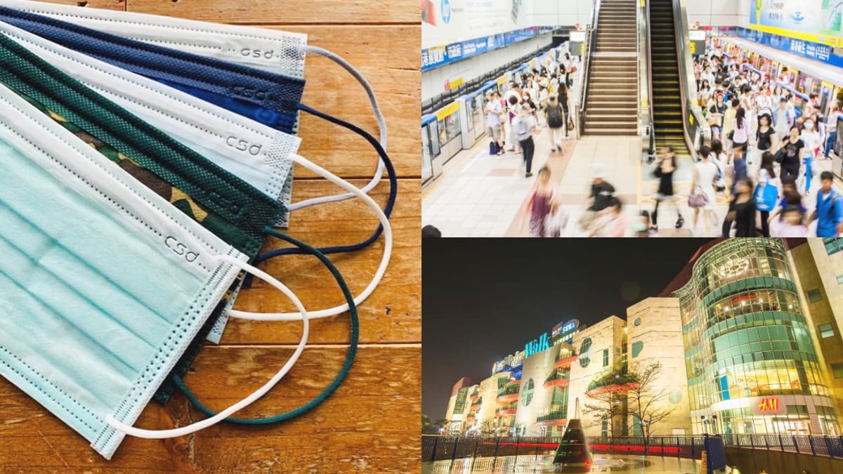 再現本土案例2名!切記8大類場所防疫要點,口罩實名制多利用
