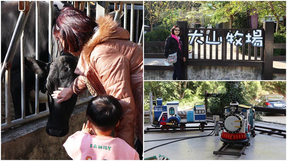 親子必遊!近距離「摸萌牛、餵牧草」,還能逛小超市、坐小火車小孩嗨翻