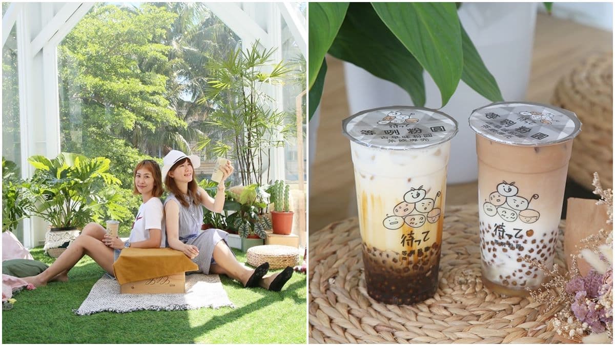 網美都來這!手搖飲進駐恆春純白貨櫃屋,花25元就能打卡拍不停