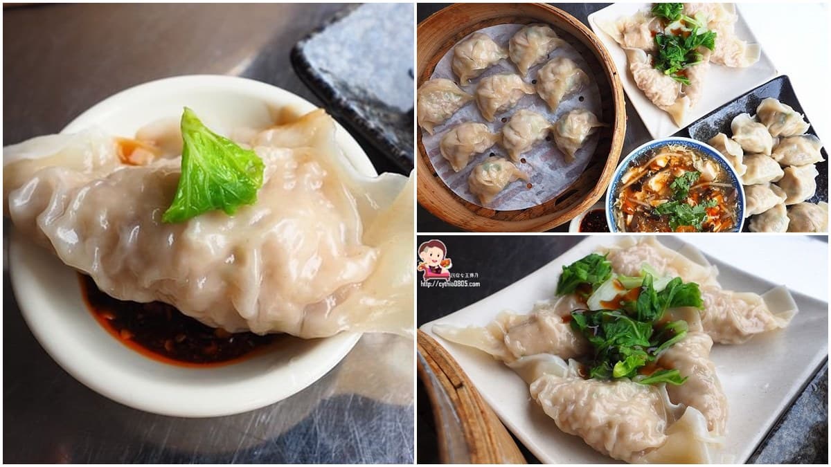 Google評價4.7顆星!桃園無招牌鮮蝦大餛飩皮薄餡扎實,必沾手炒辣椒油更對味