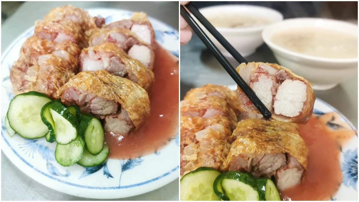 迪化街神級小吃!傳承百年超厚實雞捲包2塊肉條,不到中午就賣光