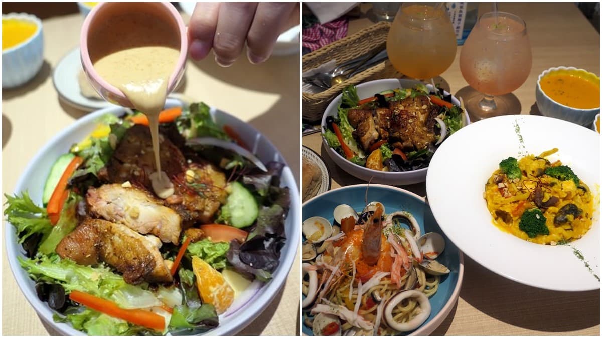 爸媽快收!桃園親子餐廳嚴選無毒健康食材,香料烤雞搭魚菜共生沙拉肉食族也愛