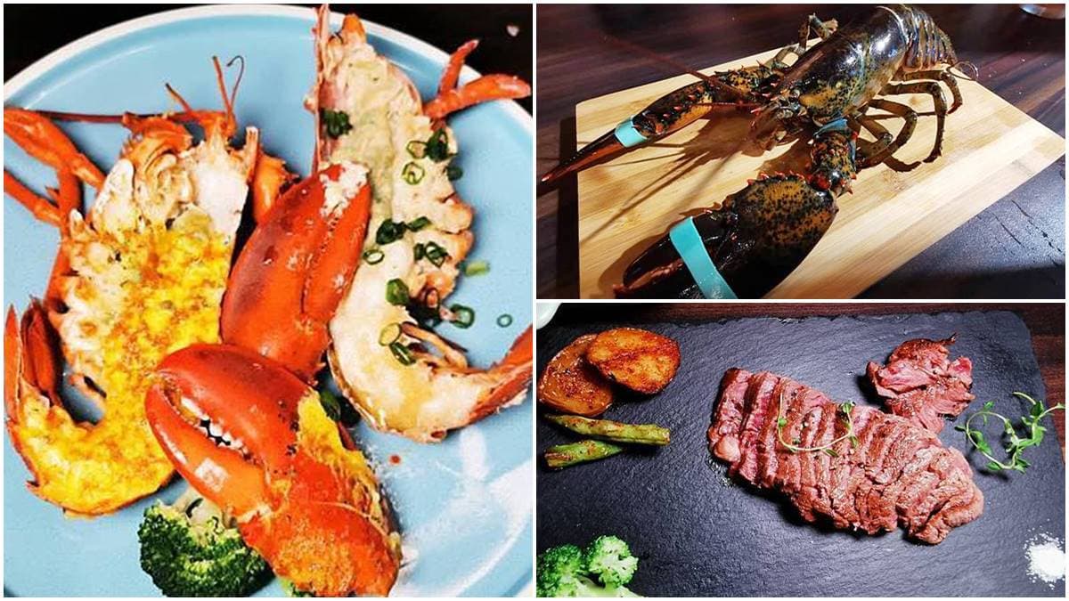 饕客衝台中囉!龍蝦兩吃只要888元,再嗑豬油拌飯、冷麵攪半熟蛋